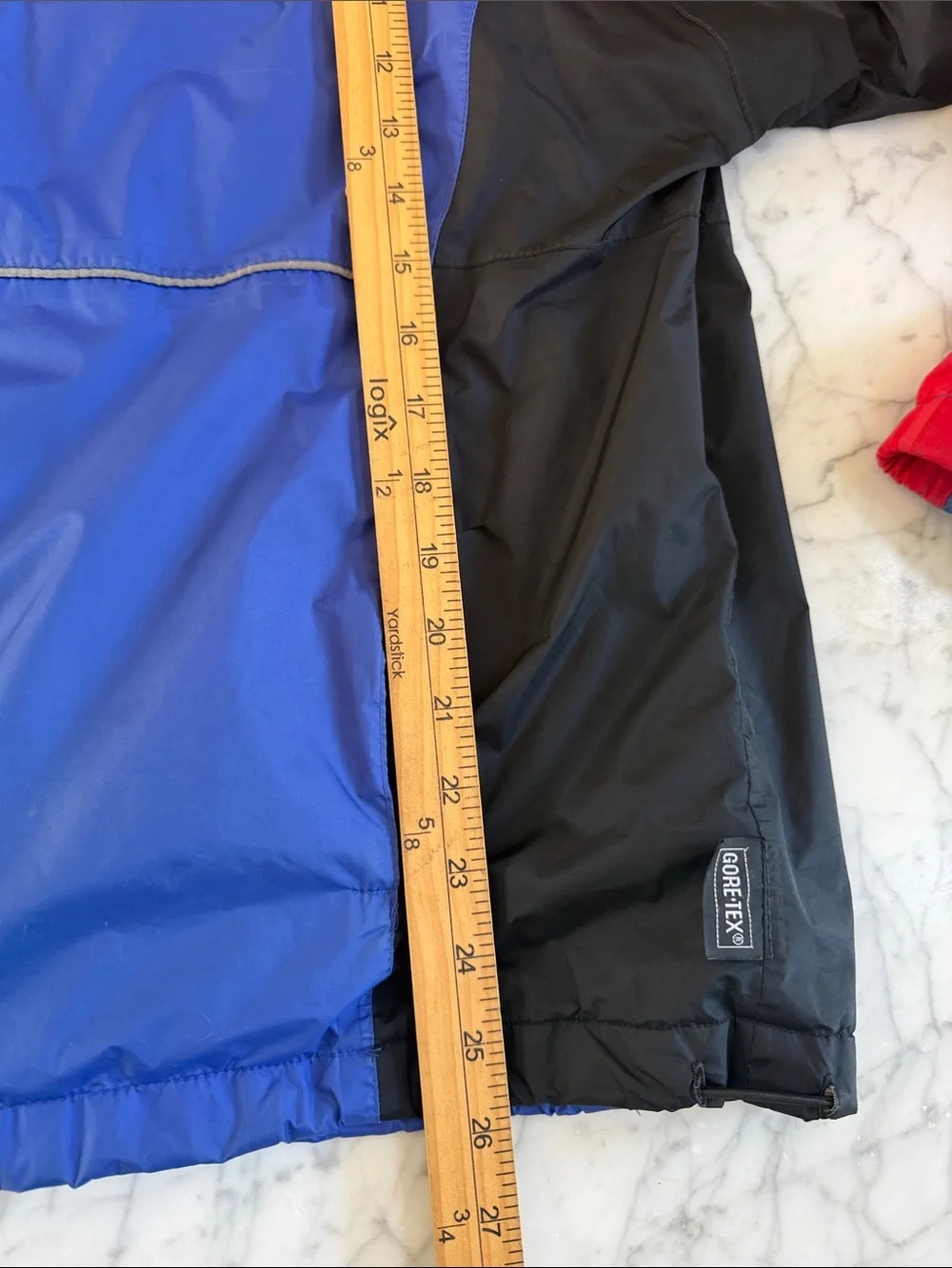 Vintage Asics Sz L Windbreaker Mens Goretex Full Zip Lightweight Jacket 90s